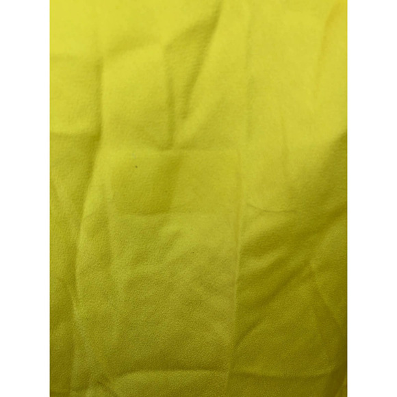 Saunders Collective Lara Dress Midi Side Slit Yellow  US 4 - Picture 11 of 15